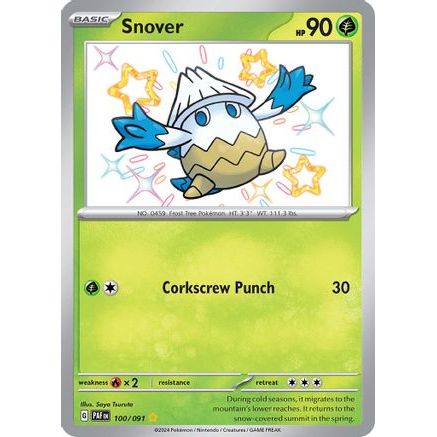 Snover 100 - SV Paldean Fates Holofoil