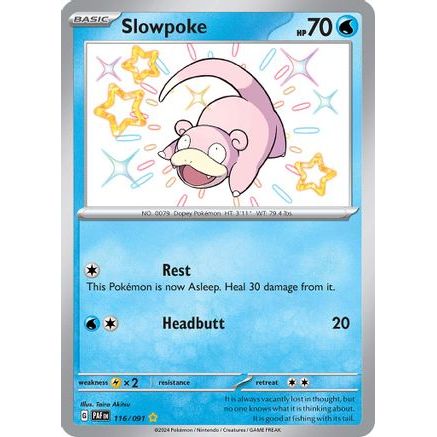 Slowpoke 116 - SV Paldean Fates Holofoil