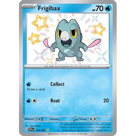 Frigibax - 128/091 128 - SV Paldean Fates Holofoil