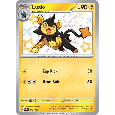 Luxio 136 - SV Paldean Fates Holofoil