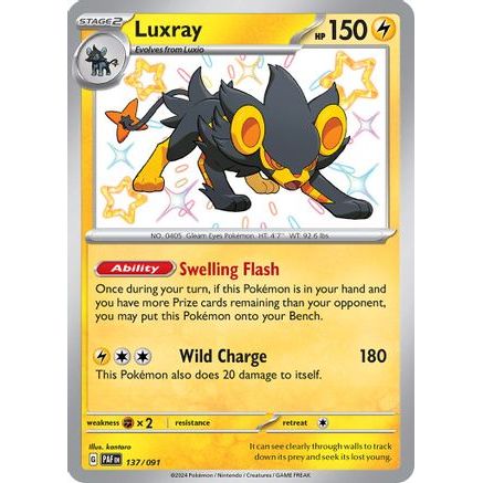 Luxray 137 - SV Paldean Fates Holofoil