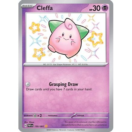 Cleffa 150 - SV Paldean Fates Holofoil