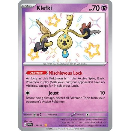 Klefki 159 - SV Paldean Fates Holofoil