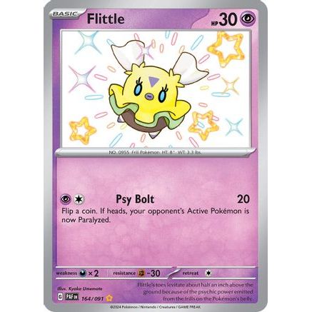 Flittle - 164/091 164 - SV Paldean Fates Holofoil