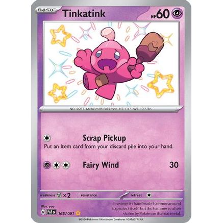 Tinkatink 165 - SV Paldean Fates Holofoil