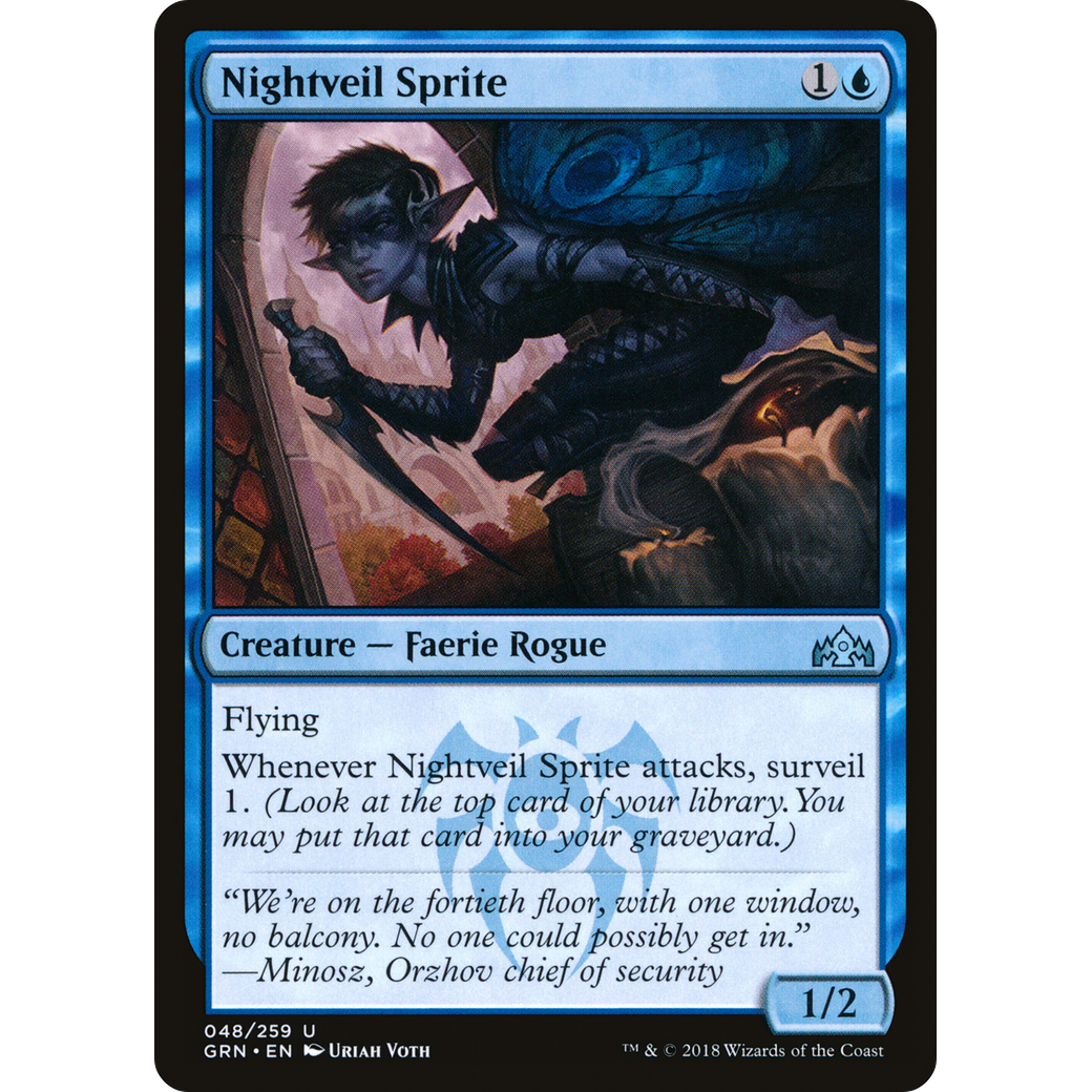 Nightveil Sprite (GRN-048) - Guilds of Ravnica