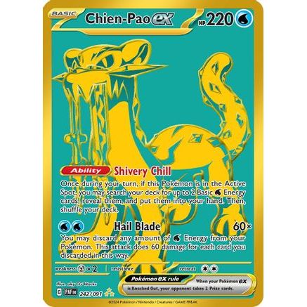 Chien-Pao ex 242 - SV Paldean Fates Holofoil