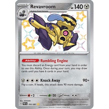 Revavroom - 193/091 193 - SV Paldean Fates Holofoil