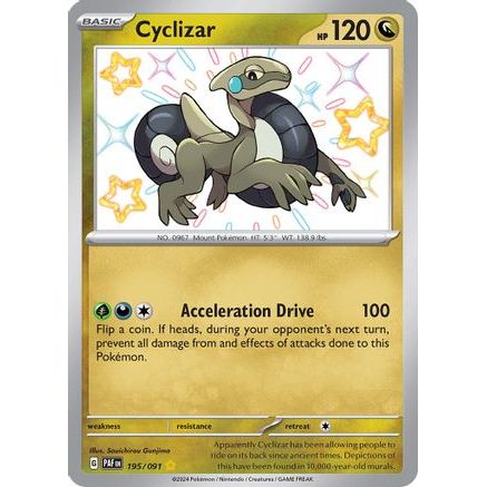 Cyclizar - 195/091 195 - SV Paldean Fates Holofoil