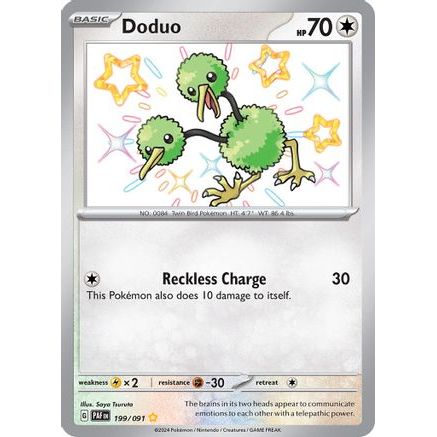 Doduo 199 - SV Paldean Fates Holofoil