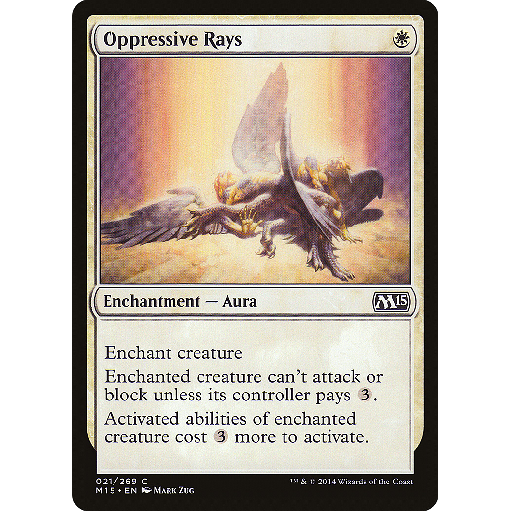 Oppressive Rays (M15-021) - Magic 2015