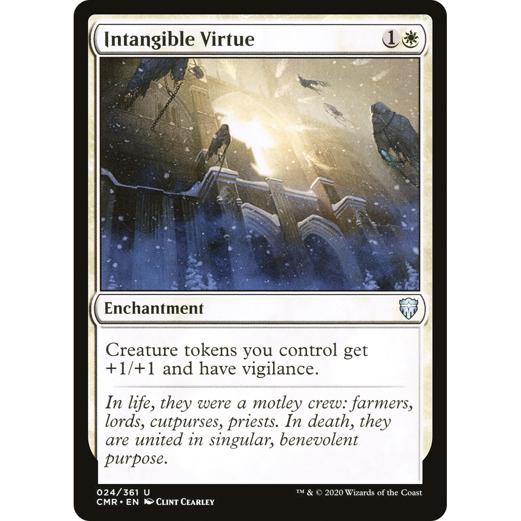 Intangible Virtue (CMR-024) - Commander Legends Foil