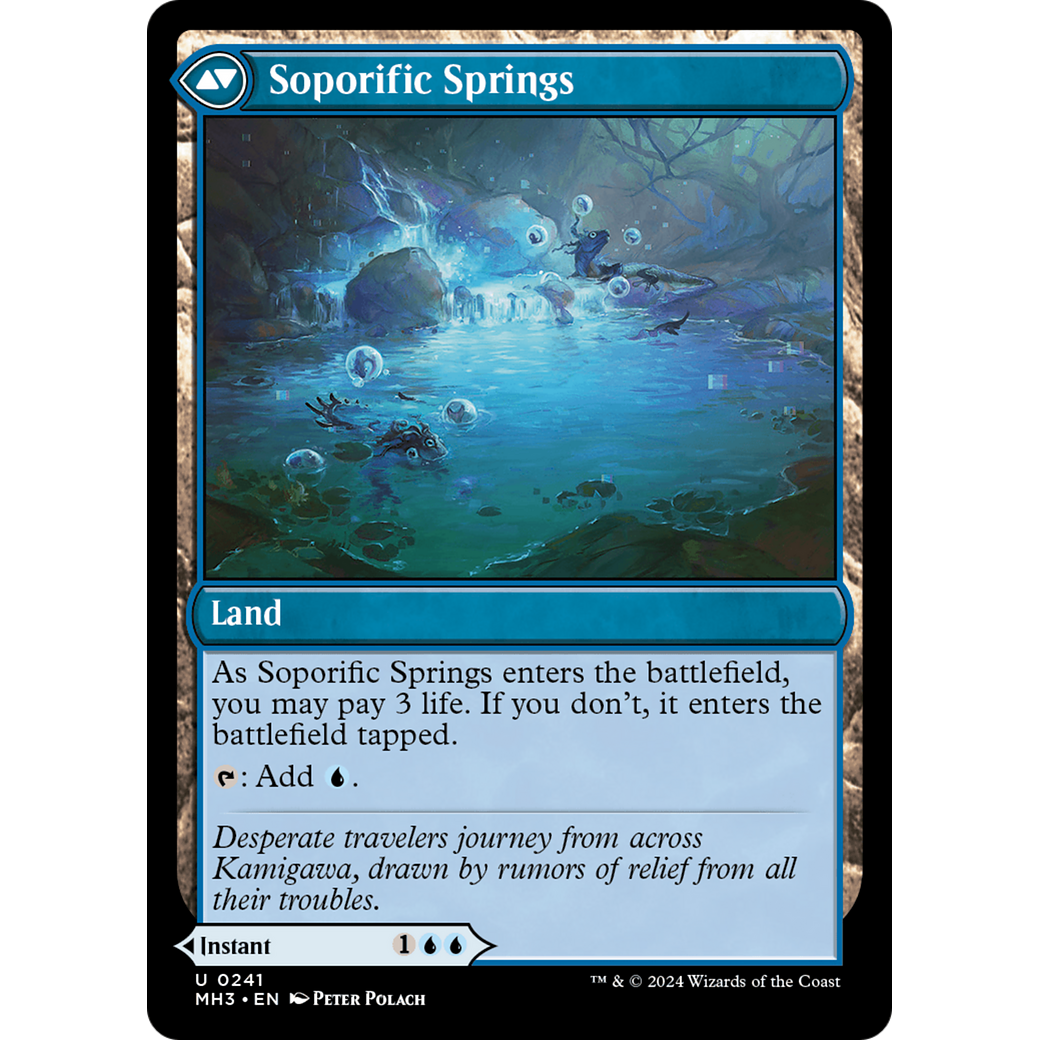 Sink into Stupor // Soporific Springs (MH3-241) - Modern Horizons 3