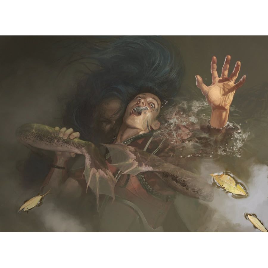 Magic the Gathering: Playmat: John Stanko: Drown in the Loch (KS Limited Edition)