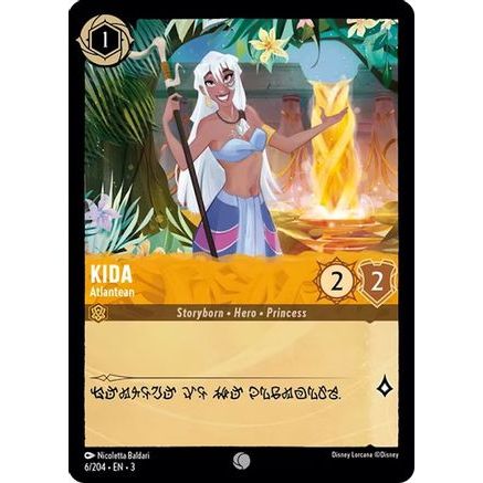 Kida - Atlantean (6/204) - Into the Inklands Cold Foil