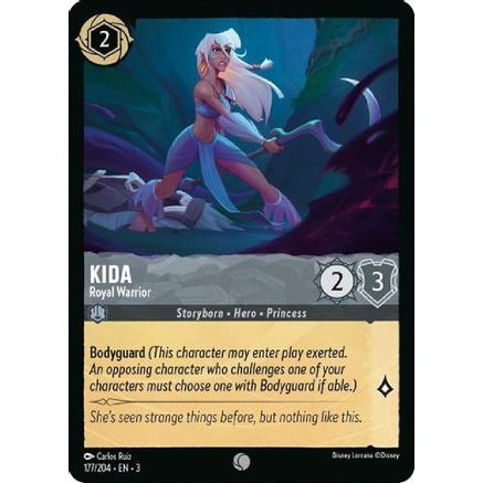 Kida - Royal Warrior (177/204) - Into the Inklands Cold Foil