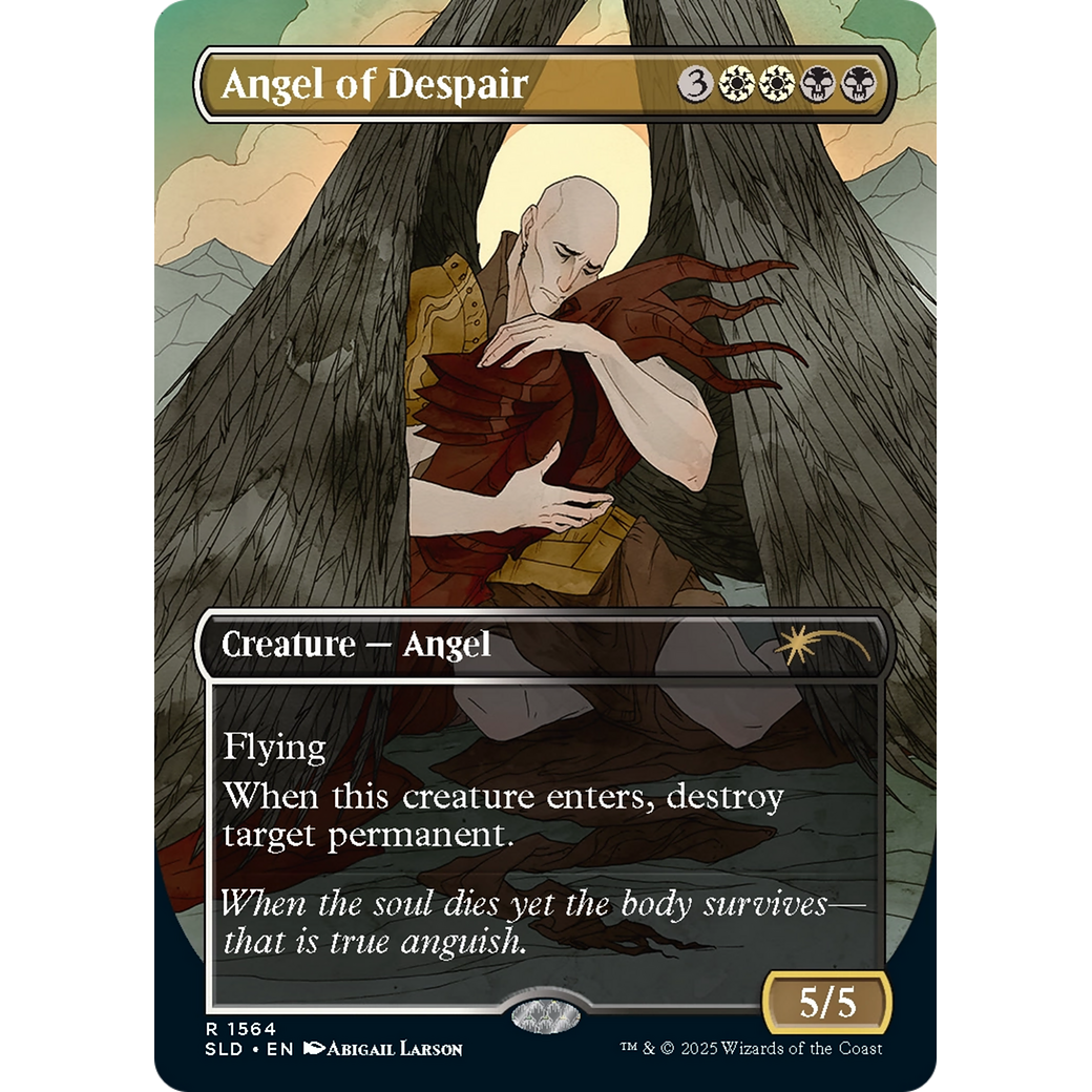 Angel of Despair (SLD-1564) - Secret Lair Drop (Borderless)