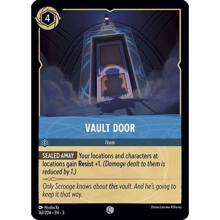 Vault Door (167/204) - Into the Inklands Cold Foil