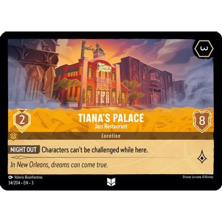 Tiana's Palace - Jazz Restaurant (34/204) - Into the Inklands Cold Foil