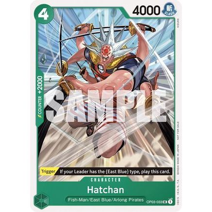 Hatchan (Tournament Pack Vol. 6) (OP03-033) - One Piece Promotion Cards
