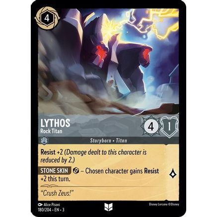 Lythos - Rock Titan (180/204) - Into the Inklands Cold Foil