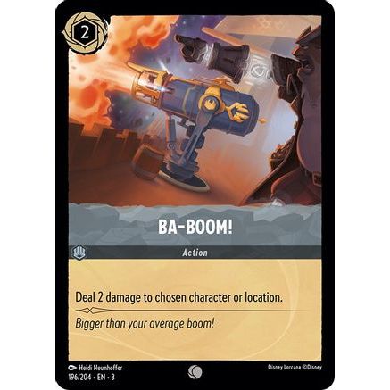 Ba-Boom! (196/204) - Into the Inklands Cold Foil