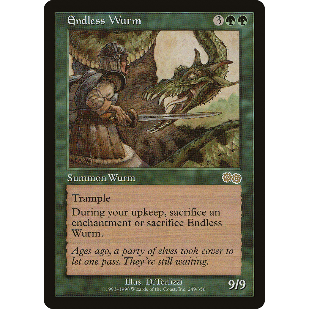 Endless Wurm (USG-249) - Urza's Saga