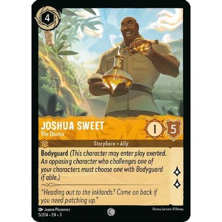 Joshua Sweet - The Doctor (5/204) - Into the Inklands Cold Foil