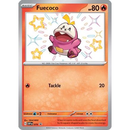 Fuecoco - 079 79 - SV Scarlet & Violet Promo Cards Holofoil