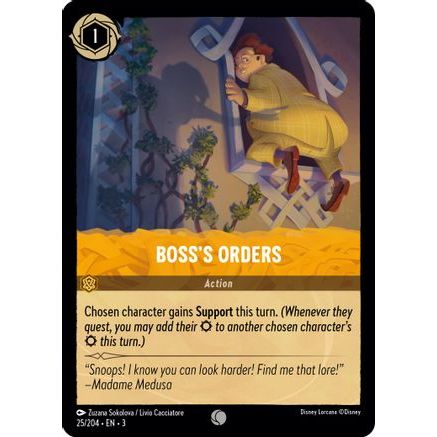 Boss's Orders (25/204) - Into the Inklands