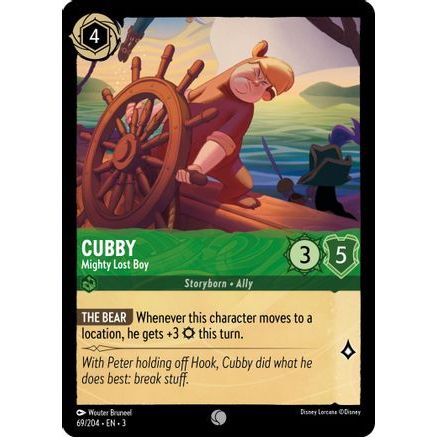 Cubby - Mighty Lost Boy (69/204) - Into the Inklands Cold Foil