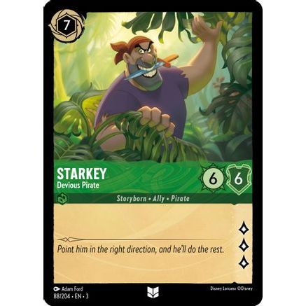 Starkey - Devious Pirate (88/204) - Into the Inklands