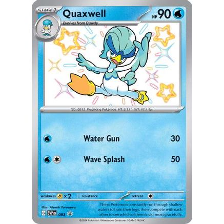 Quaxwell - 083 83 - SV Scarlet & Violet Promo Cards Holofoil