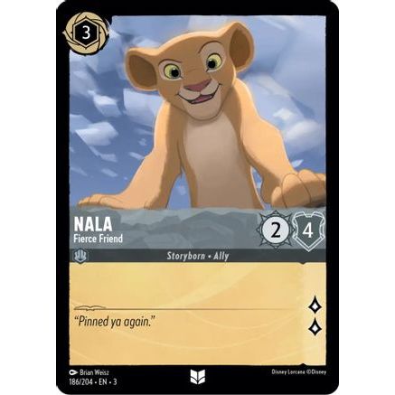 Nala - Fierce Friend (186/204) - Into the Inklands Cold Foil