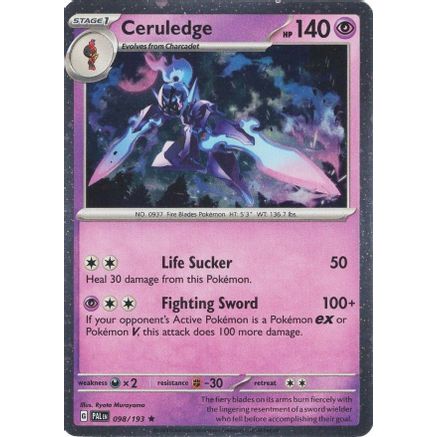Ceruledge - 098/193 (Cosmos Holo) 98 - Miscellaneous Cards & Products Holofoil