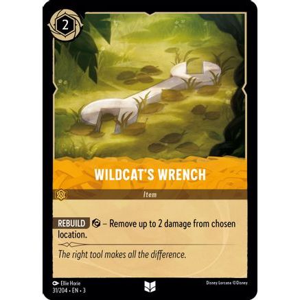 Wildcat's Wrench (31/204) - Into the Inklands Cold Foil