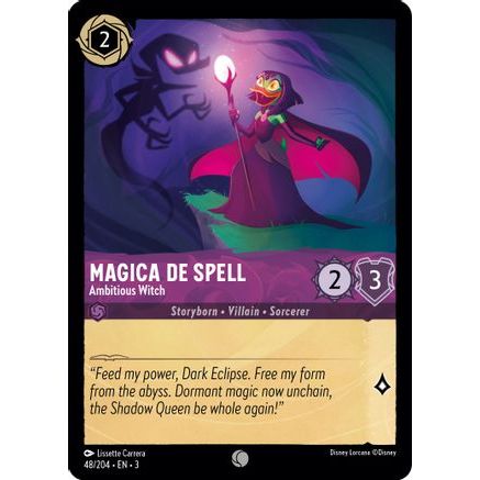 Magica De Spell - Ambitious Witch (48/204) - Into the Inklands Cold Foil