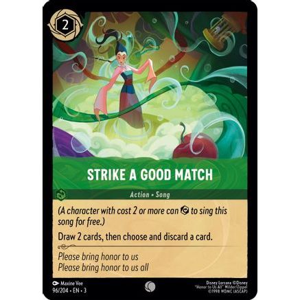 Strike a Good Match (96/204) - Into the Inklands Cold Foil