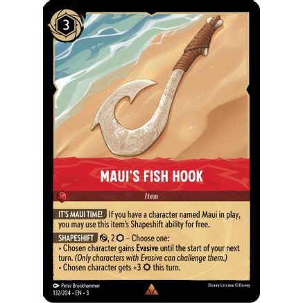 Maui's Fish Hook (132/204) - Into the Inklands Cold Foil