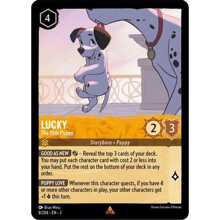 Lucky - The 15th Puppy (8/204) - Into the Inklands Cold Foil