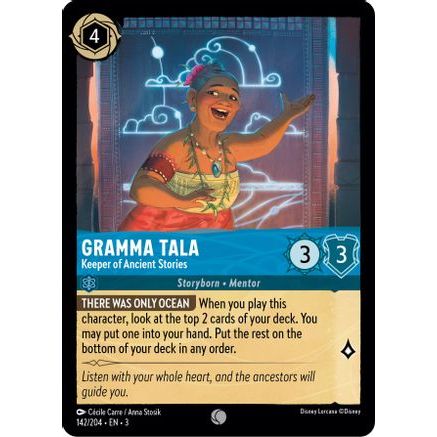 Gramma Tala - Keeper of Ancient Stories (142/204) - Into the Inklands Cold Foil