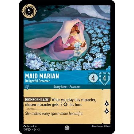 Maid Marian - Delightful Dreamer (150/204) - Into the Inklands Cold Foil