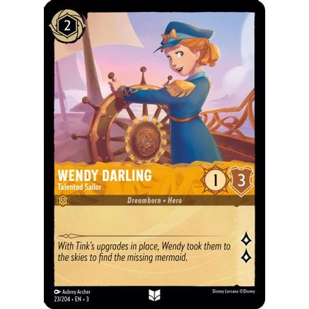 Wendy Darling - Talented Sailor (23/204) - Into the Inklands