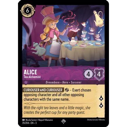 Alice - Tea Alchemist (35/204) - Into the Inklands Cold Foil