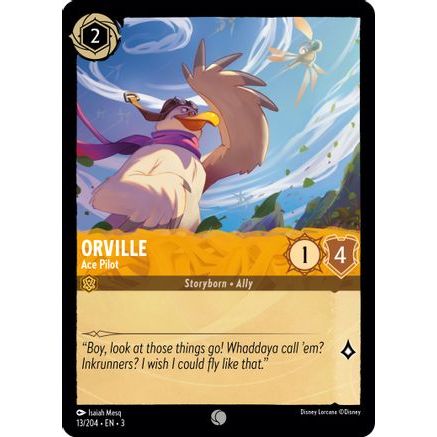 Orville - Ace Pilot (13/204) - Into the Inklands Cold Foil