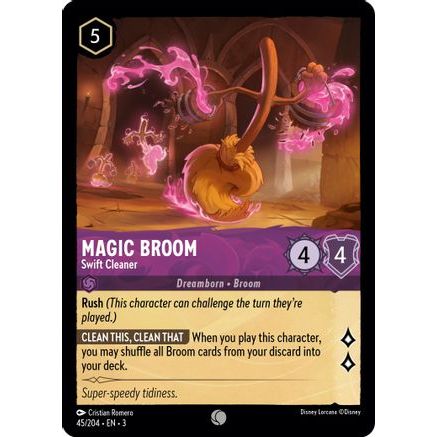 Magic Broom - Swift Cleaner (45/204) - Into the Inklands