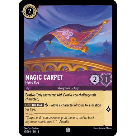 Magic Carpet - Flying Rug (47/204) - Into the Inklands Cold Foil