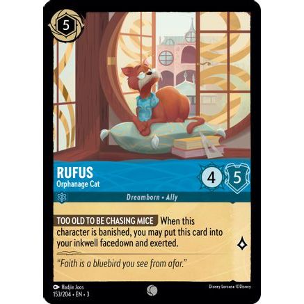 Rufus - Orphanage Cat (153/204) - Into the Inklands