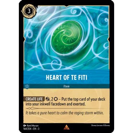 Heart of Te Fiti (164/204) - Into the Inklands Cold Foil