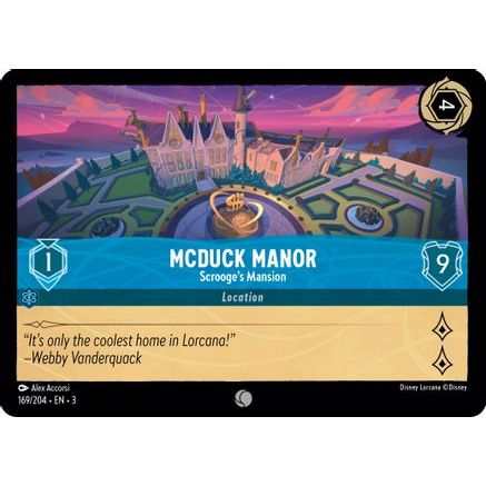 McDuck Manor - Scrooge's Mansion (169/204) - Into the Inklands Cold Foil